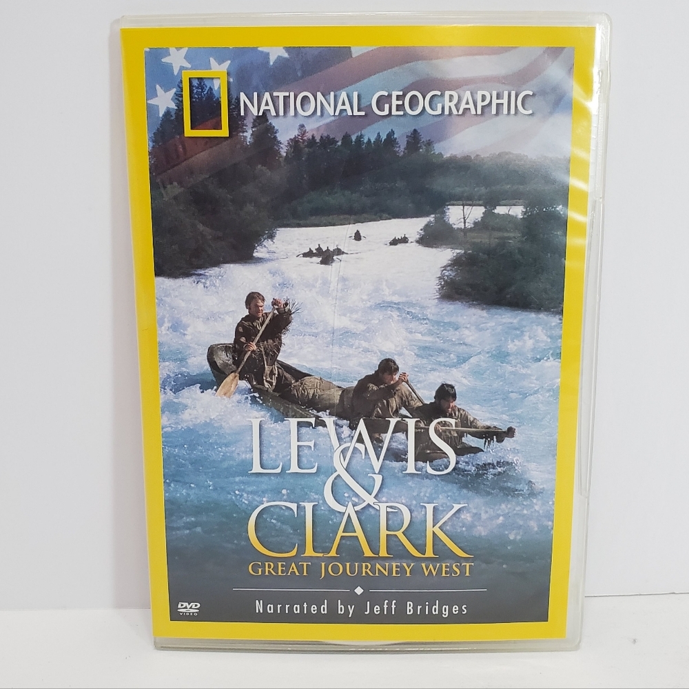 DVD Lewis & Clark Great Journey West 2009  National Geographic Jeff Bridges